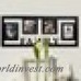AdecoTrading 4 Opening "Family" Hearts Collage Picture Frame ADEC1815