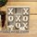 American Mercantile Wood Tic Tac Toe Letter Block AMMR1647