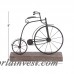 Trent Austin Design Textured Iron and Fir Decorative Bicycle Sculpture TADN8434