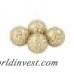 World Menagerie Alric PVC Glass Mosaic Orb Decorative Ball WLDM1213