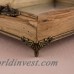 Weddingstar Rustic Wood Tray with Ornamental Handles WDSR1147