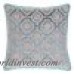 Ivy Bronx Braga Embroidered Distressed Geometric Throw Pillow IVBX2933