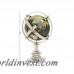 Cole Grey Aluminum Globe COGR8736