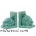 Urban Trends Ceramic Sea Turtle Bookend Gloss Turquoise URT4595