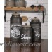 August Grove Darby Metal 3 Piece Jar Set ATGR1283