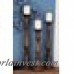 Cole Grey 3 Piece Wood Candlestick Set CLRB1080