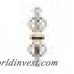 Cole Grey Simply Stunning Metal Glass Sconce WLI16145