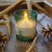 Red Barrel Studio Pines Glass LED Unscented Candle RBRS9052