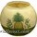 Precious Moments Welcome Pineapple Hand Painted Glass Votive and Tea Light FH2466