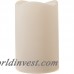 Andover Mills Flameless Ivory Pillar Candle ADML1788