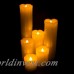 The Holiday Aisle 6 Piece Realistic LED Scented Flameless Candle Set THLY6079