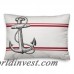 Breakwater Bay Oakport Coastal Anchor Personalized Outdoor Lumbar Pillow DDCG5669