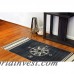 Beachcrest Home Granville Hand-Woven Navy Area Rug BCMH3189