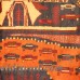 Isabelline One-of-a-Kind Prentice War Hand-Woven Wool Navy/Red Area Rug ISBL8102