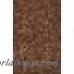 Latitude Run One-of-a-Kind Klahr Hand-Woven Cowhide Brown Area Rug STPF1099