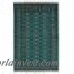 Bloomsbury Market One-of-a-Kind Etter Hand-Knotted Wool Teal Area Rug BLMS1877