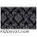 Astoria Grand Chatelain Damask Coir Doormat ARGD1788