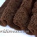 Berrnour Home Ruby Super-Soft Hand-Tufted Natural Cotton Bath Rug BEOU1107