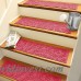 Bungalow Flooring Solid Red Stair Tread WDK1833