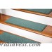 Winston Porter Kawamoto Non-Slip Carpet Teal Stair Treads WNST3682
