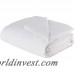Alcott Hill White All Natural Down Alternative 100% Cotton Filled Blanket ALTL2449