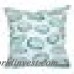 Highland Dunes Cedarville Clams Geometric Print Outdoor Throw Pillow HLDS3205