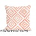 Wrought Studio Alcinous Peachy Outdoor Throw Pillow HMW11278