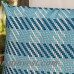 Ebern Designs Gipe Plaid Square Outdoor Throw Pillow EBDG6390