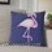 The Holiday Aisle Snow Bird Outdoor Throw Pillow THLA6867
